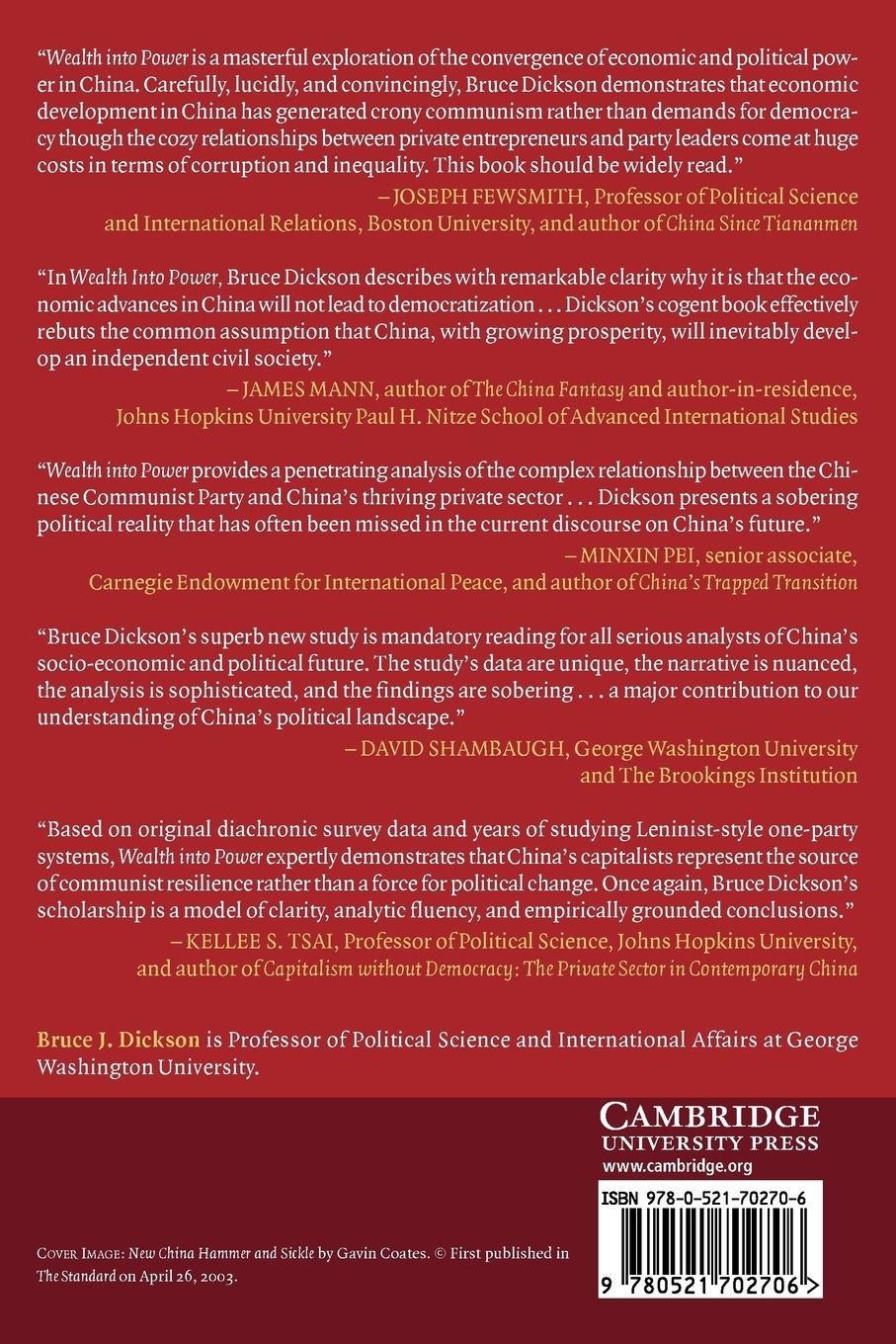 Rückseitencover Wealth Into Power