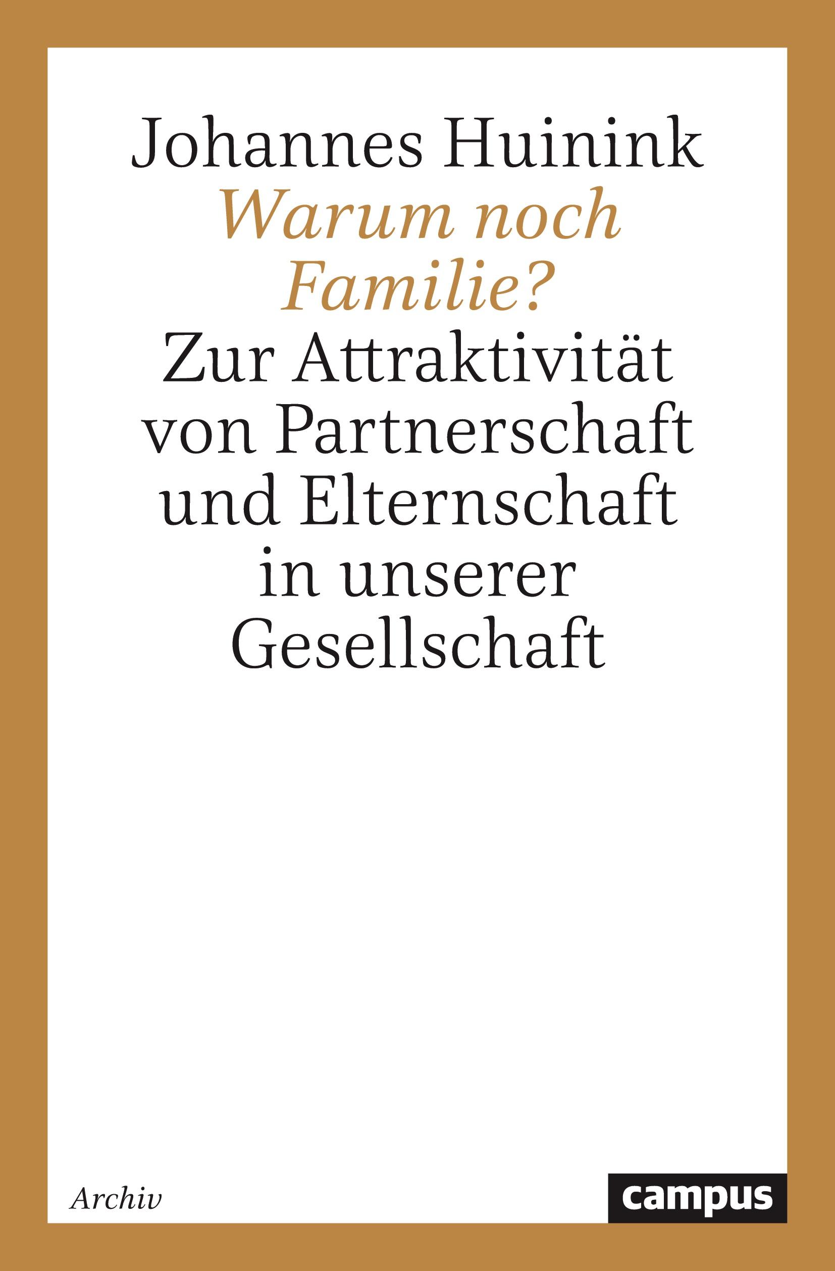Vorderes Coverbild Warum noch Familie?