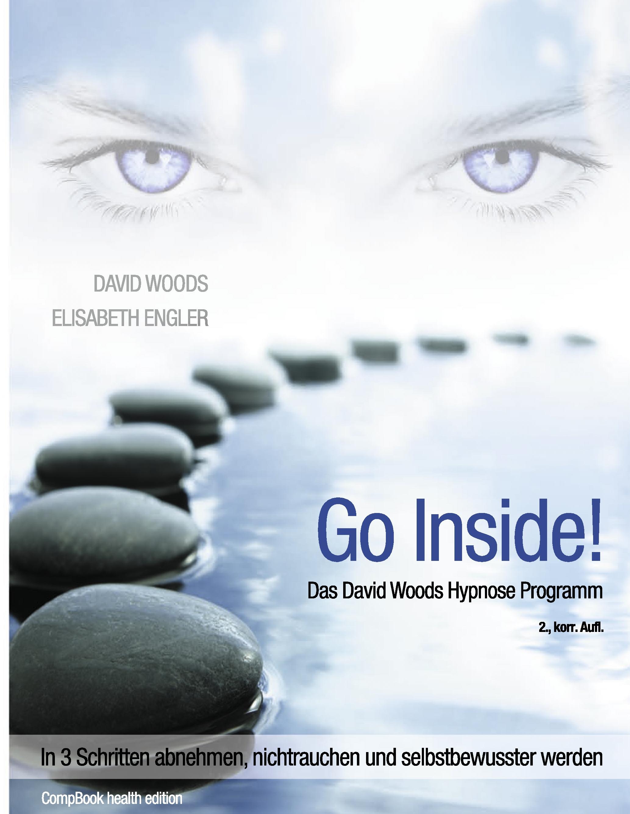Vorderes Coverbild Go InSide. Das David Woods Hypnose Programm