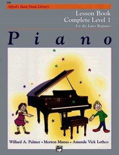 Vorderes Coverbild Alfred's Basic Piano Library Lesson 1 Complete