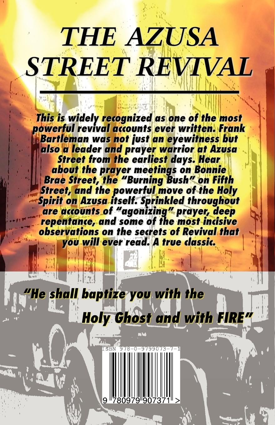 Rückseitencover The Azusa Street Revival - An Eyewitness Account