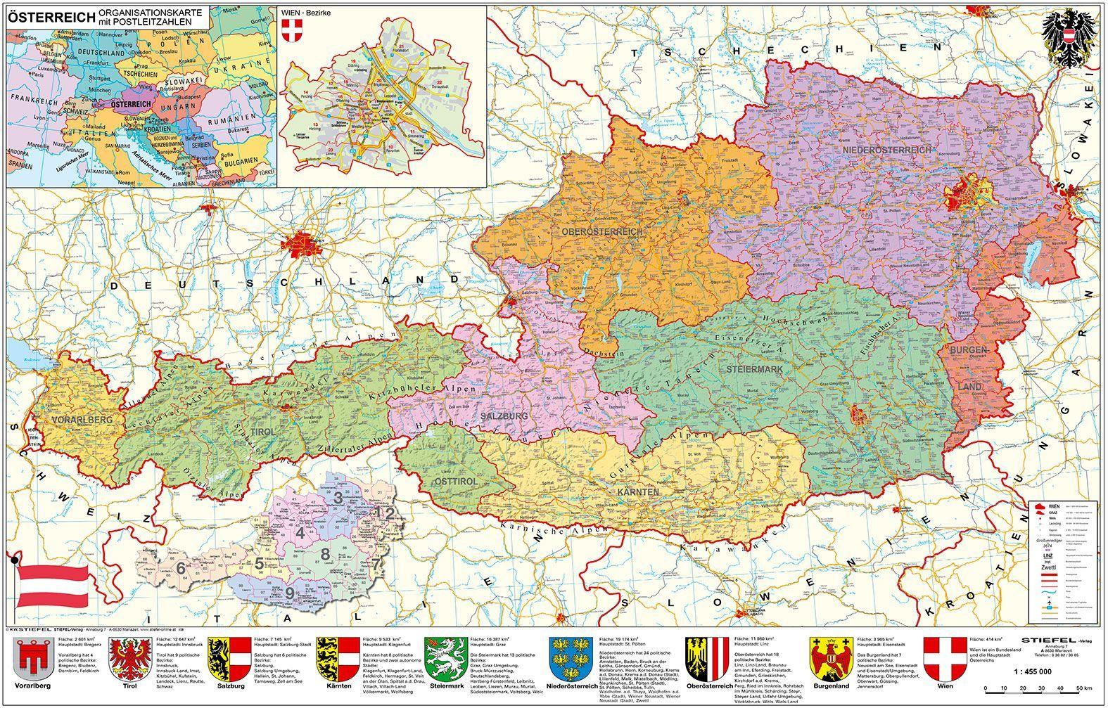 Vorderes Coverbild Österreich politisch
