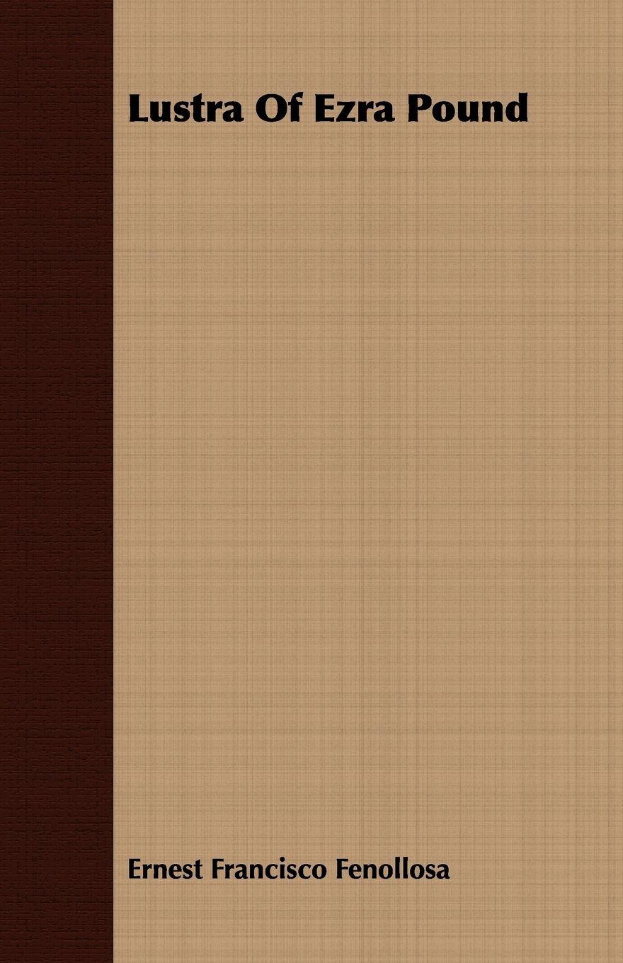 Vorderes Coverbild Lustra Of Ezra Pound