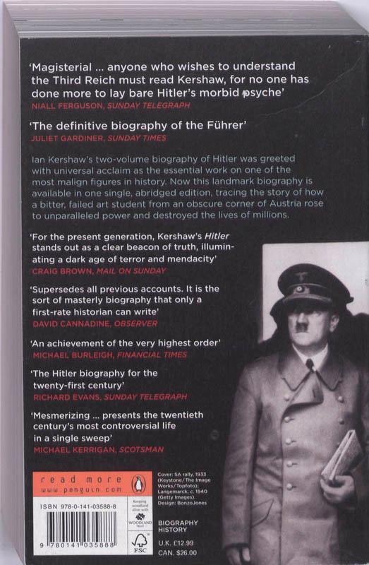 Rückseitencover Hitler