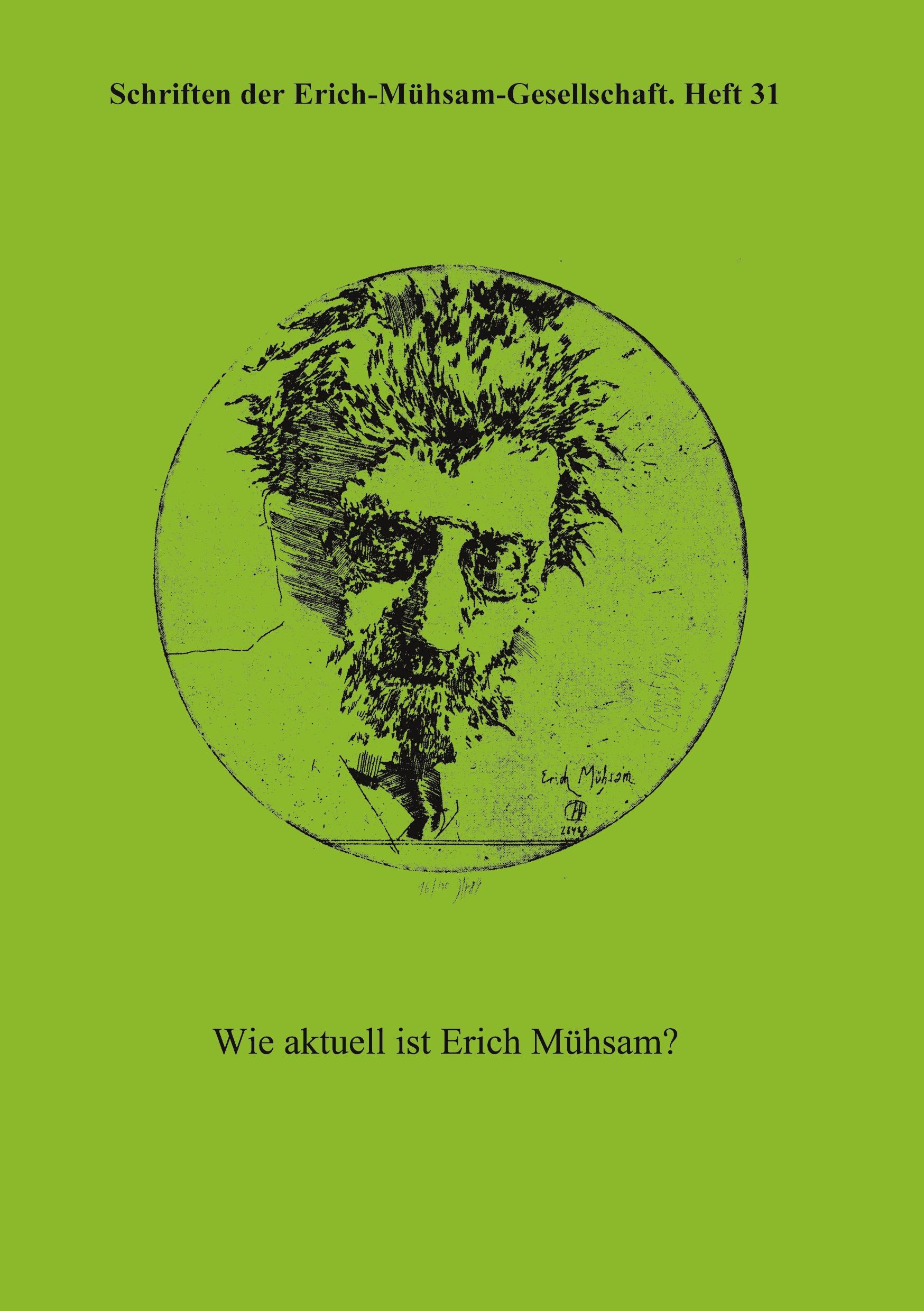 Vorderes Coverbild Wie aktuell ist Erich Mühsam?