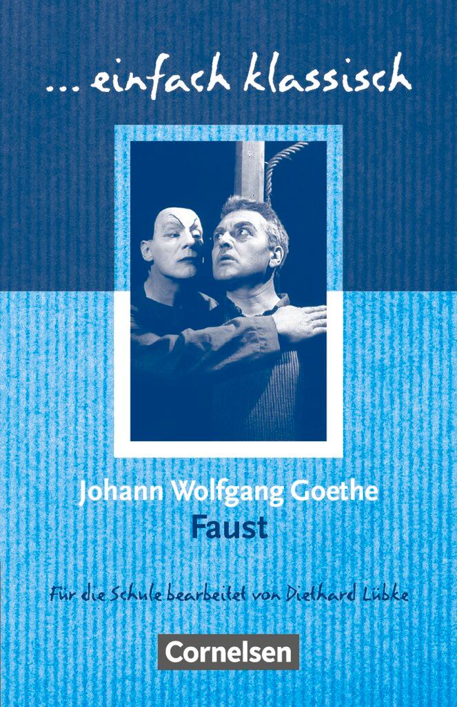 Vorderes Coverbild Faust. Schülerheft. einfach klassisch