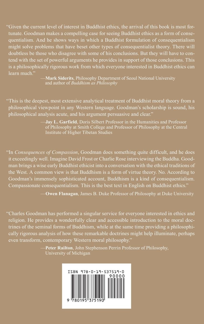 Rückseitencover Consequences of Compassion