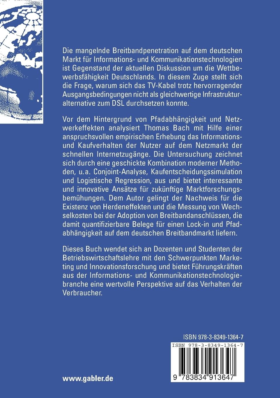 Rückseitencover DSL versus Kabel