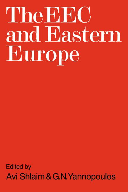 Vorderes Coverbild The EEC and Eastern Europe