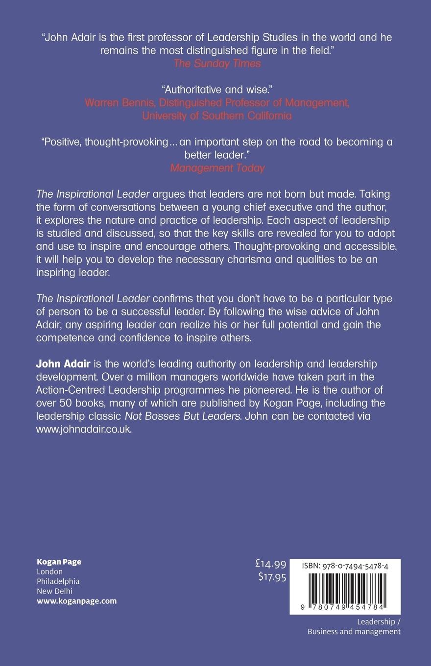 Rückseitencover Inspirational Leader