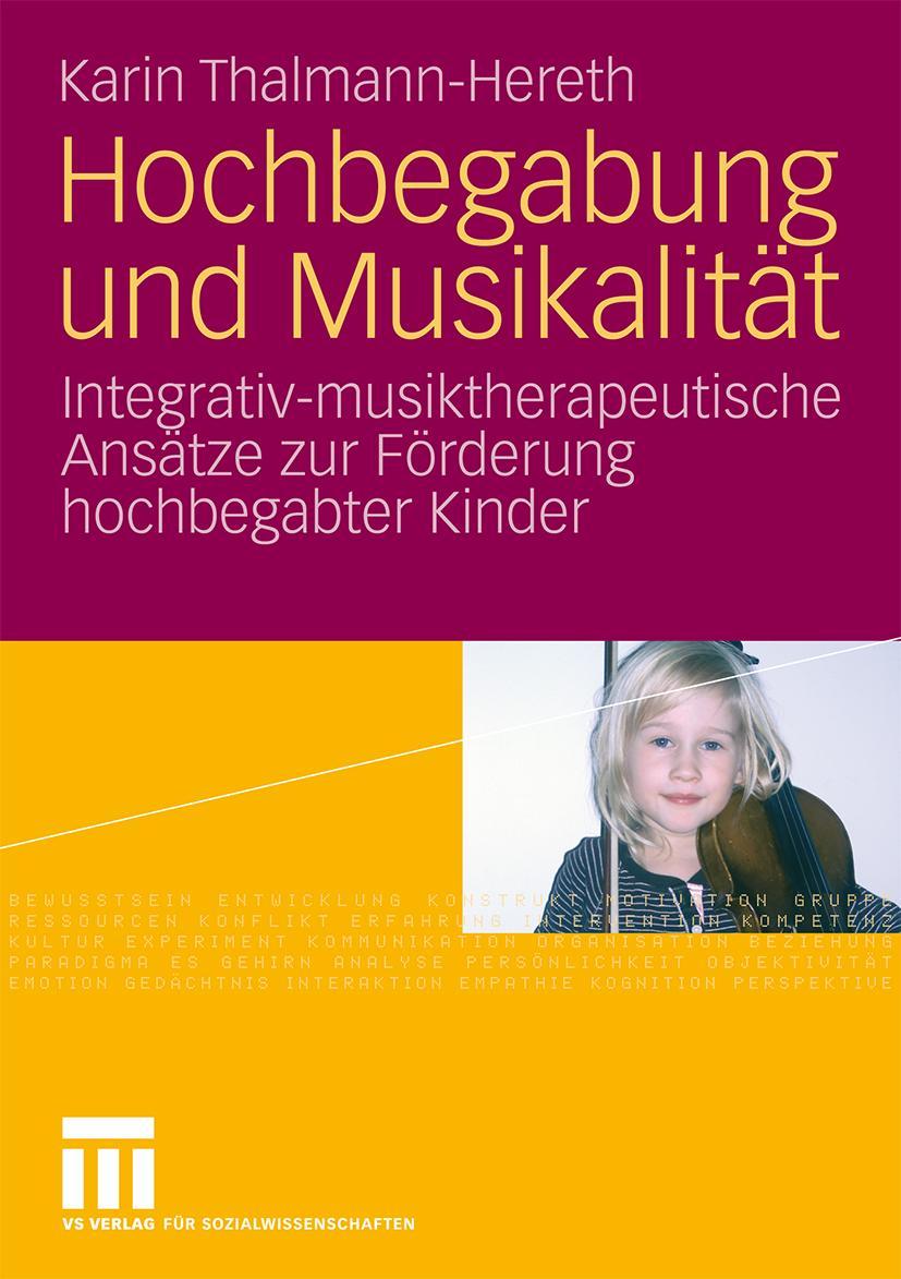 Vorderes Coverbild Hochbegabung und Musikalität