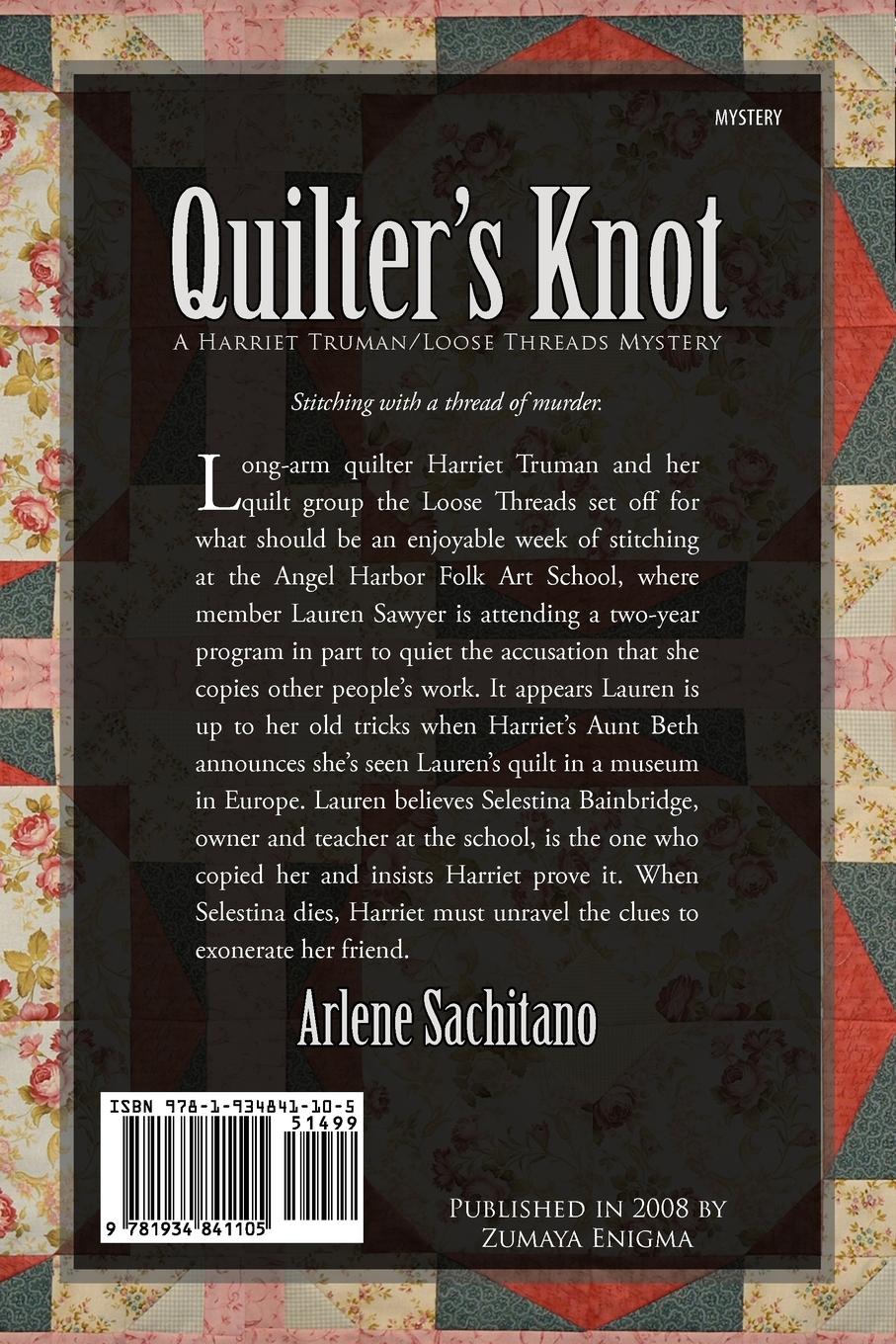 Rückseitencover Quilter's Knot