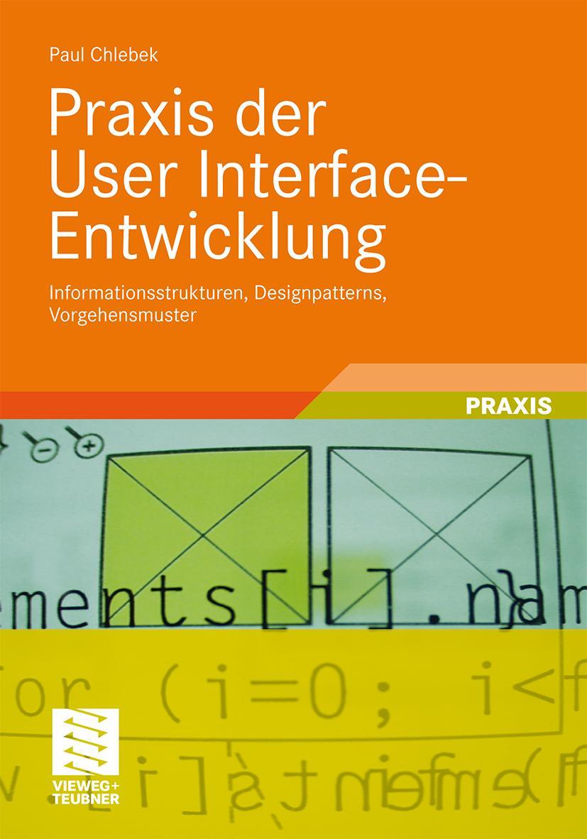 Vorderes Coverbild Praxis der User Interface-Entwicklung