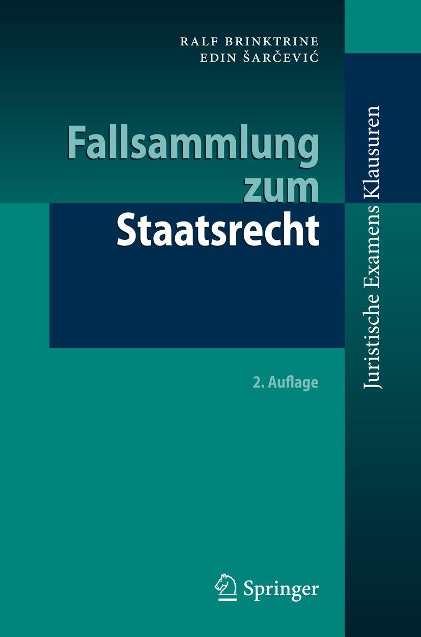 Vorderes Coverbild Fallsammlung zum Staatsrecht