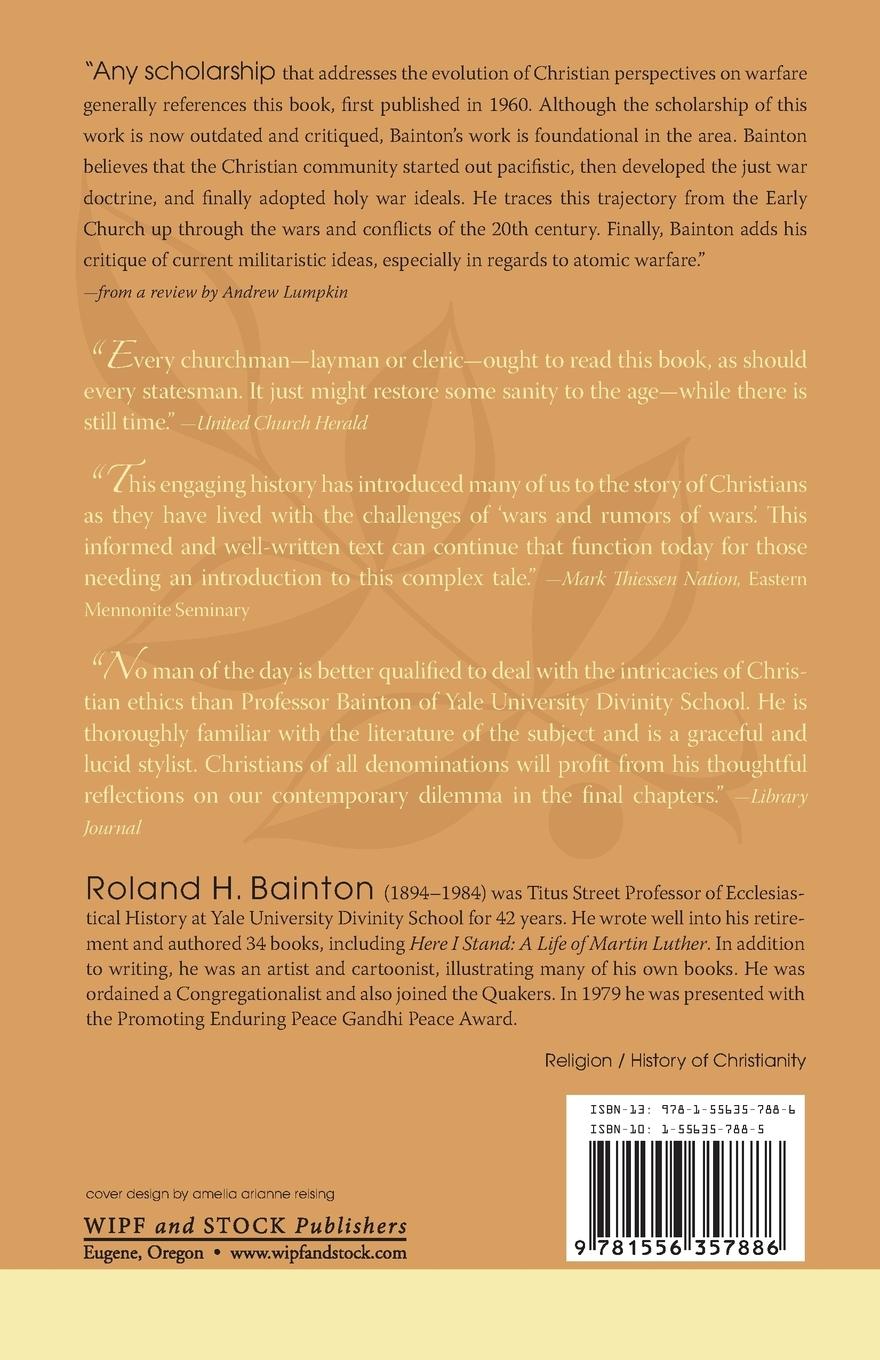 Rückseitencover Christian Attitudes toward War and Peace