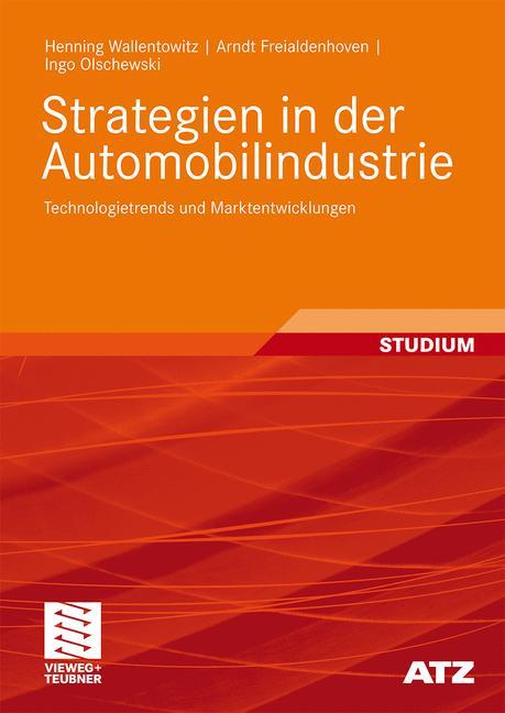 Vorderes Coverbild Strategien in der Automobilindustrie