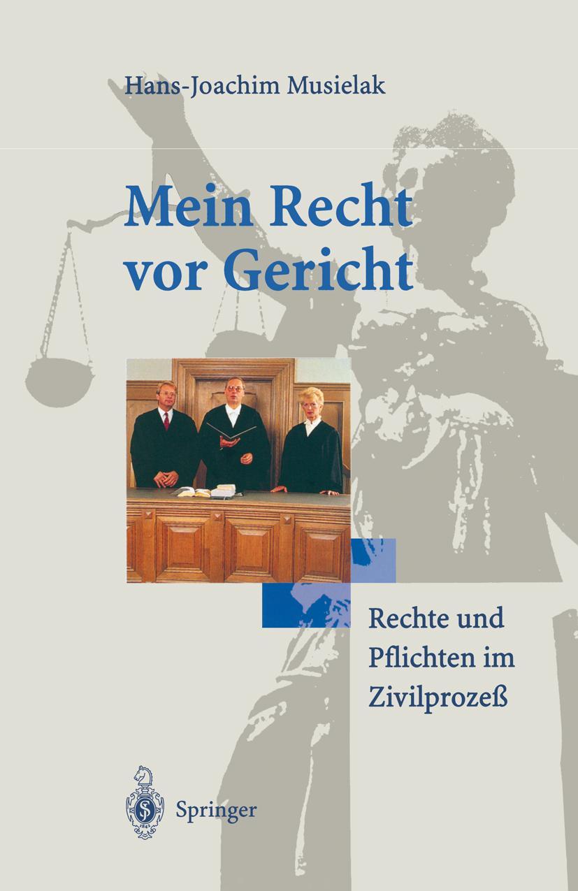 Vorderes Coverbild Mein Recht vor Gericht