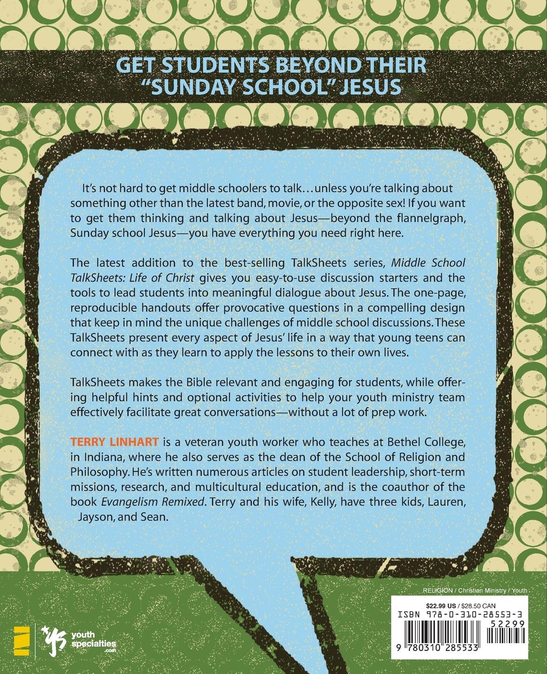 Rückseitencover Middle School Talksheets