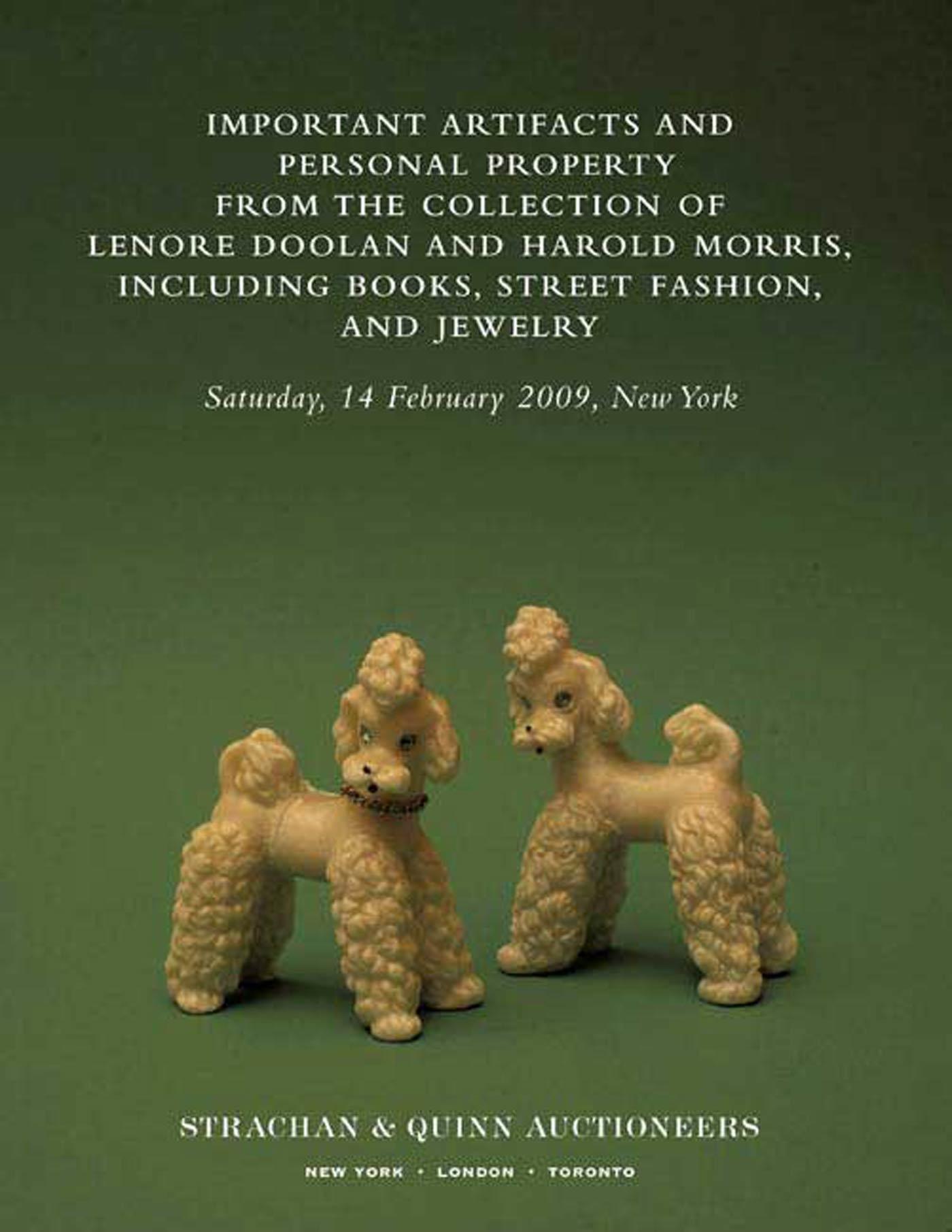 Vorderes Coverbild Important Artifacts and Personal Property from the Collection of Lenore Doolan and Harold Morris, Including Books, Street Fashion, and Jewelry