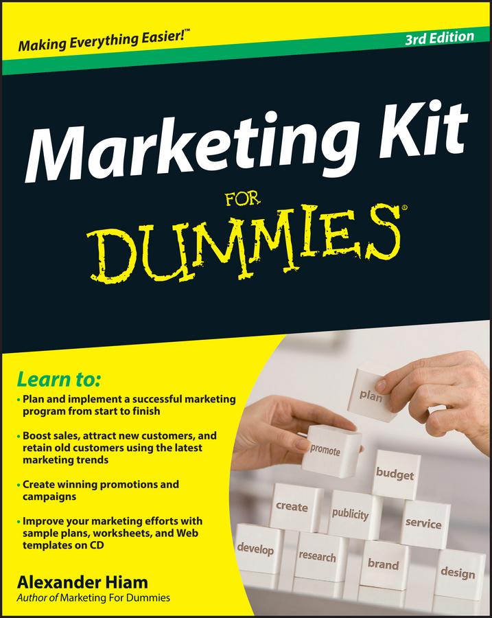 Vorderes Coverbild Marketing Kit for Dummies