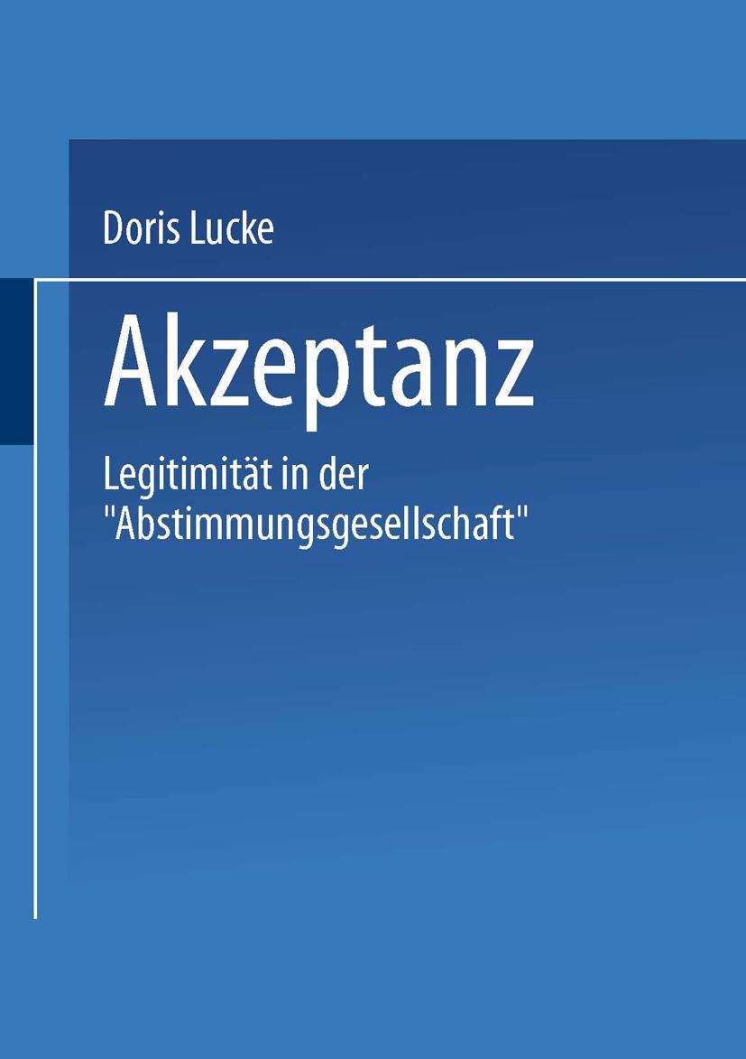 Vorderes Coverbild Akzeptanz