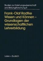 Vorderes Coverbild Wissen und Können