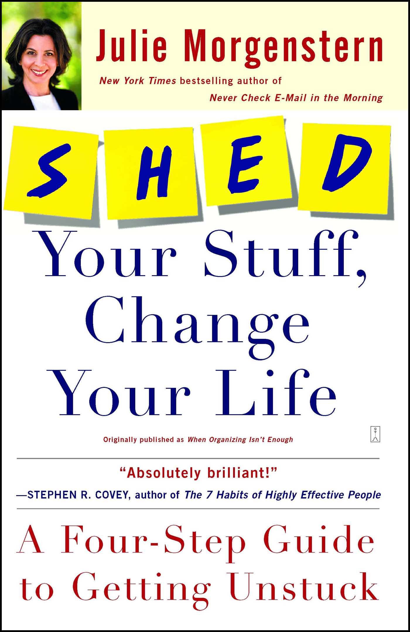 Vorderes Coverbild Shed Your Stuff, Change Your Life