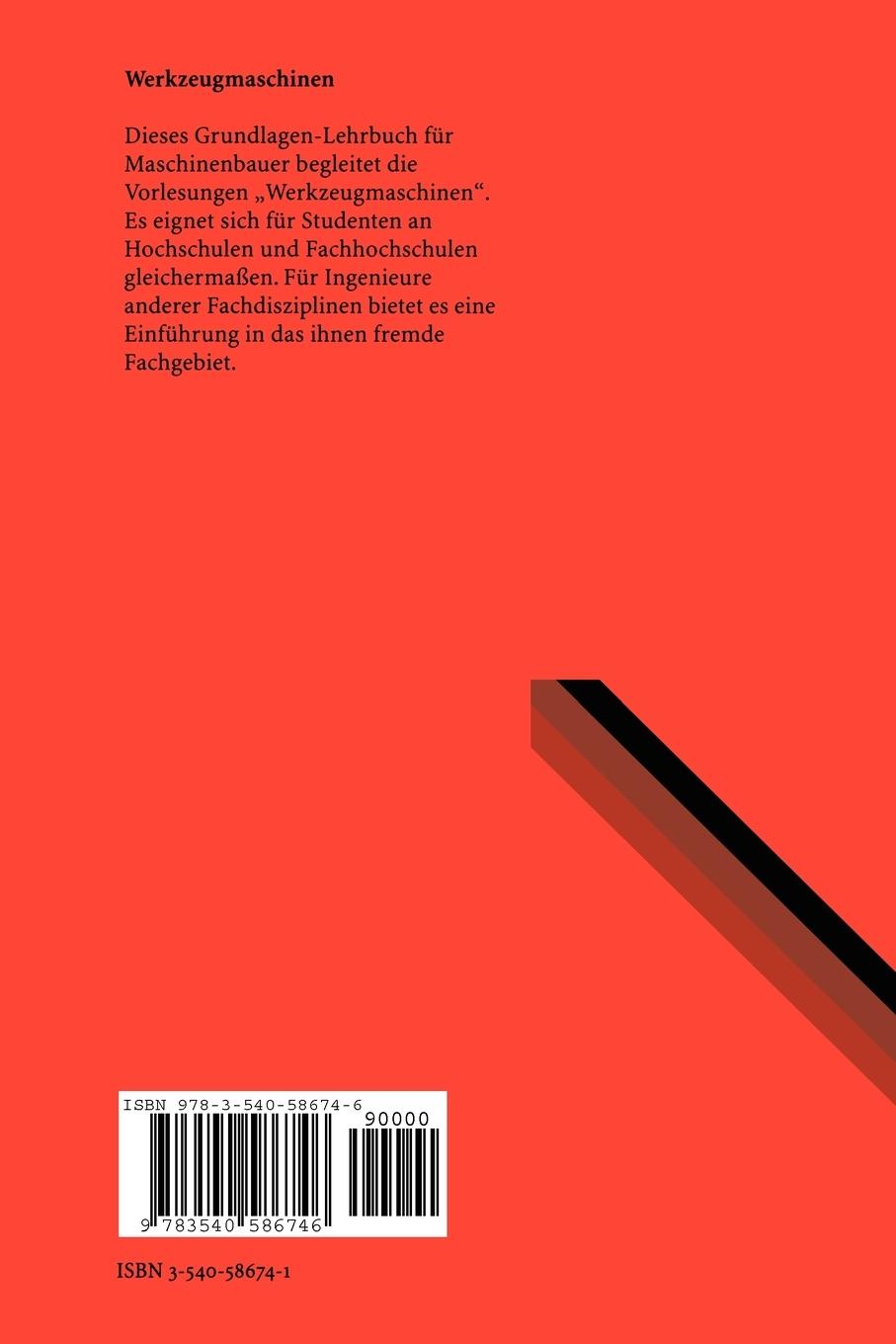 Rückseitencover Werkzeugmaschinen