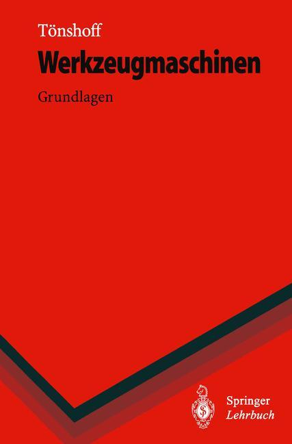 Vorderes Coverbild Werkzeugmaschinen