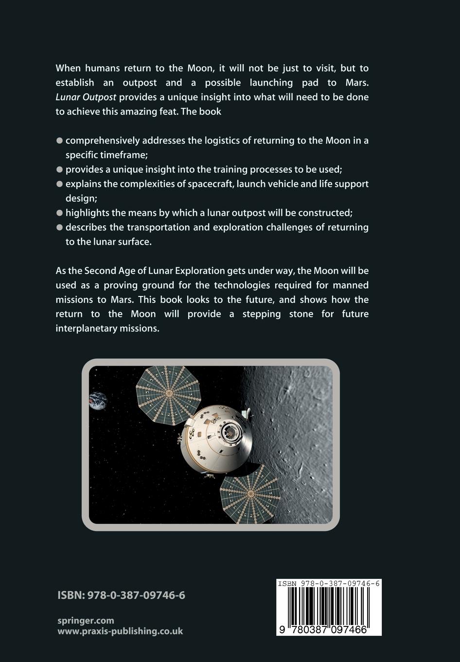 Rückseitencover Lunar Outpost