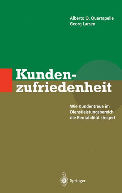 Vorderes Coverbild Kundenzufriedenheit