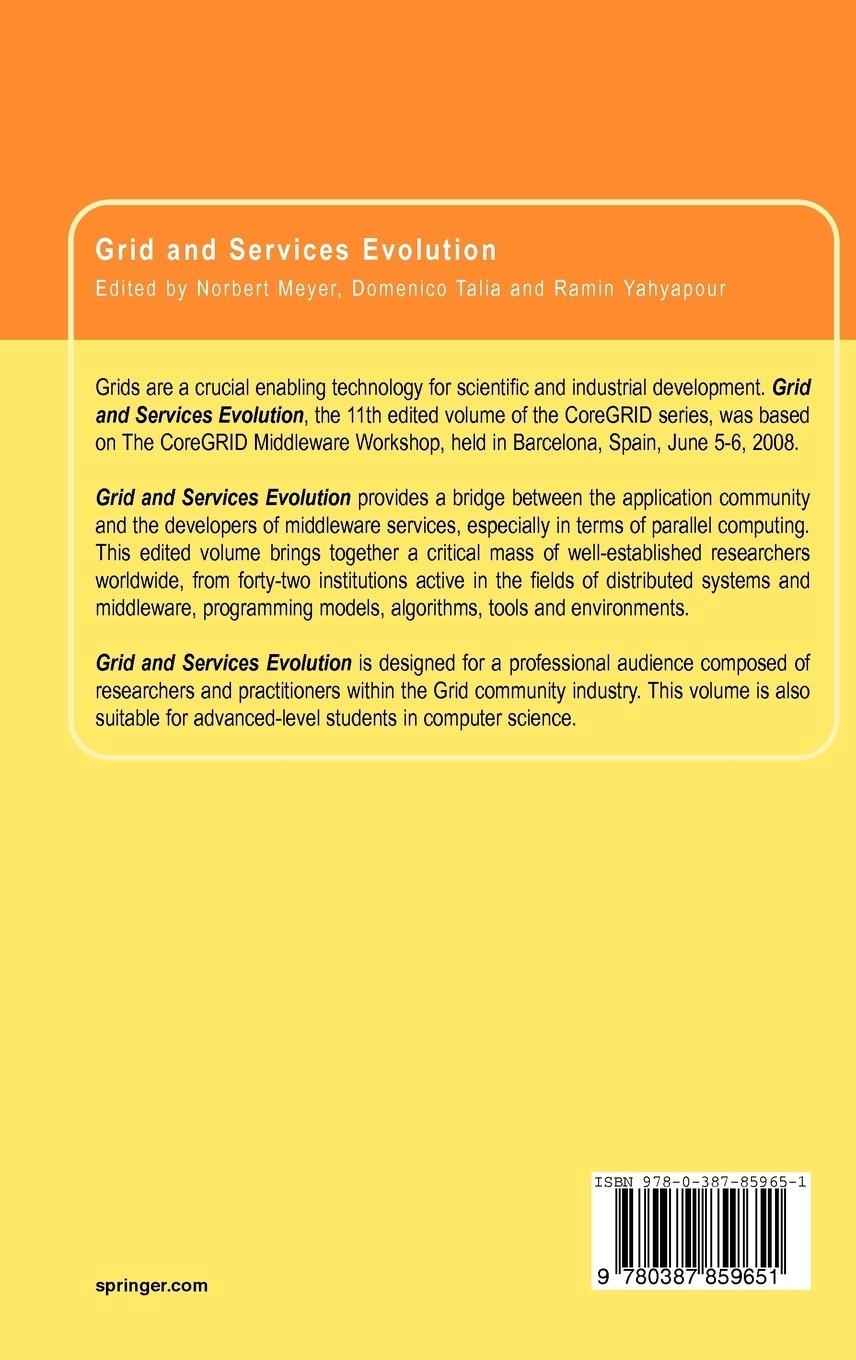 Rückseitencover Grid and Services Evolution