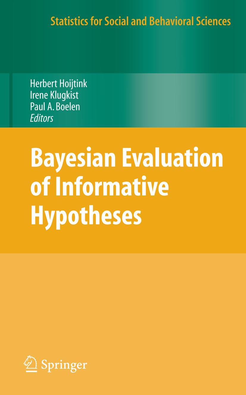 Vorderes Coverbild Bayesian Evaluation of Informative Hypotheses