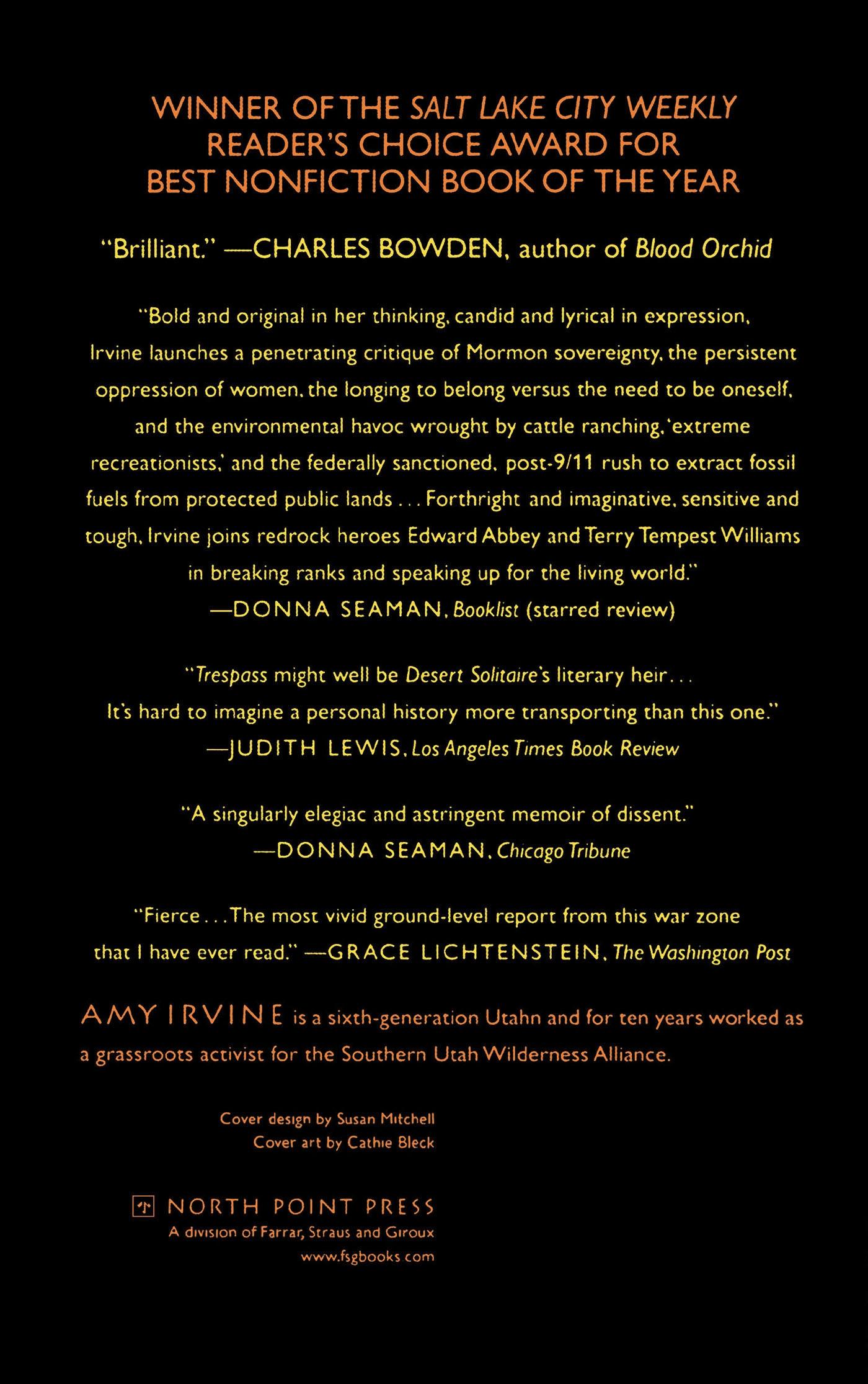 Rückseitencover Trespass