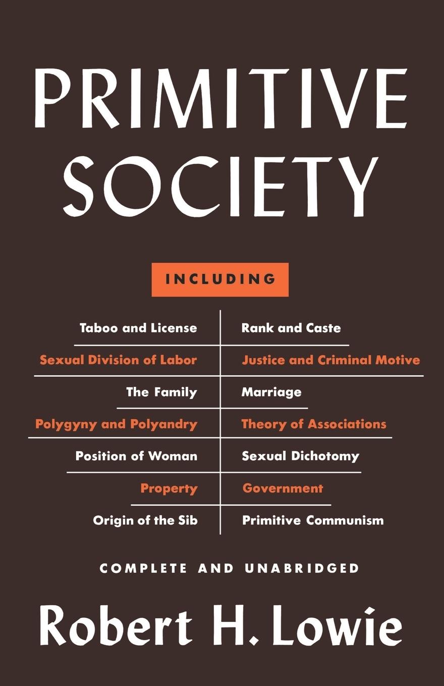 Vorderes Coverbild Primitive Society