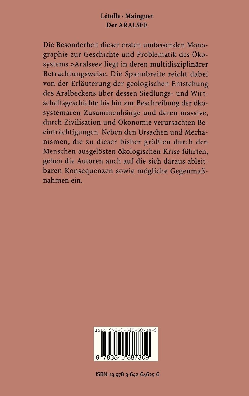 Rückseitencover Der Aralsee