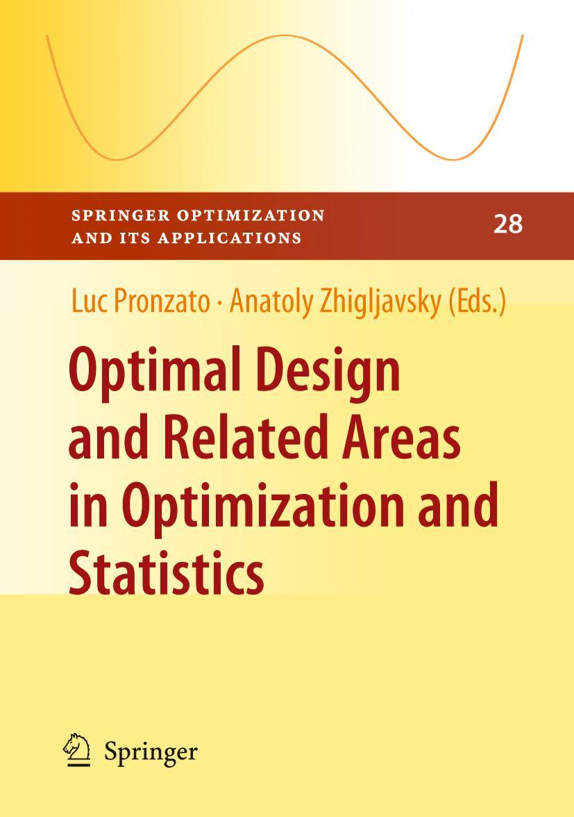 Vorderes Coverbild Optimal Design and Related Areas in Optimization and Statistics