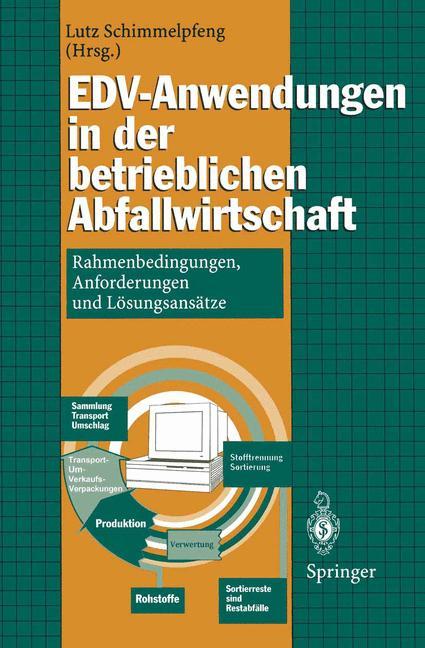 Vorderes Coverbild EDV-Anwendungen in der betrieblichen Abfallwirtschaft