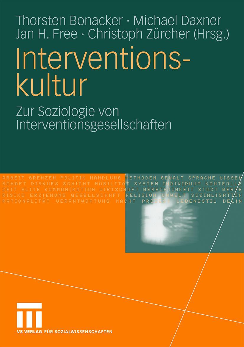 Vorderes Coverbild Interventionskultur