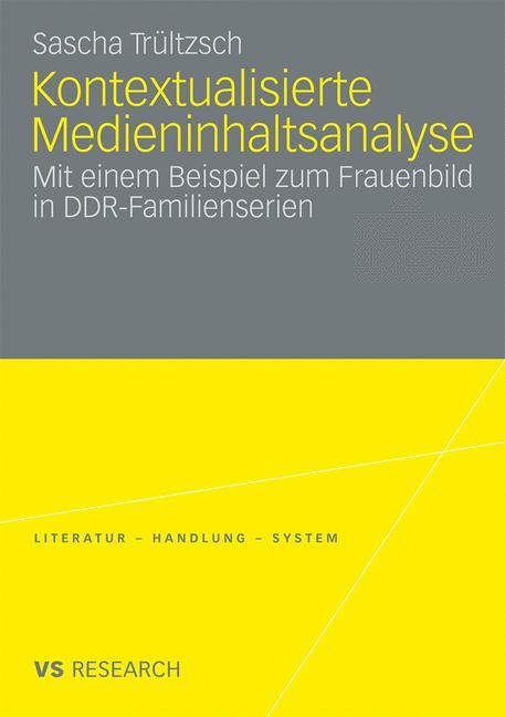 Vorderes Coverbild Kontextualisierte Medieninhaltsanalyse