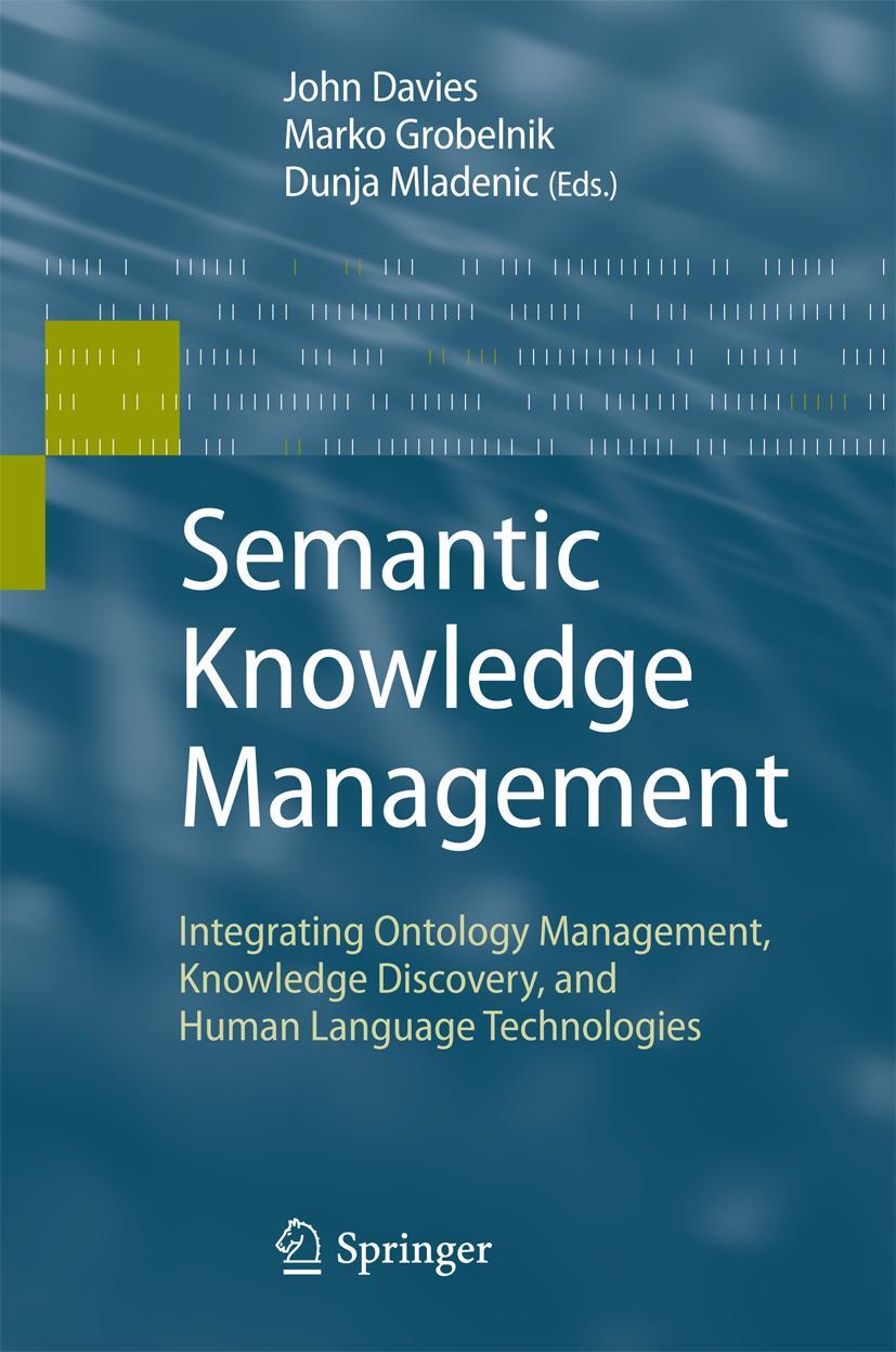 Vorderes Coverbild Semantic Knowledge Management