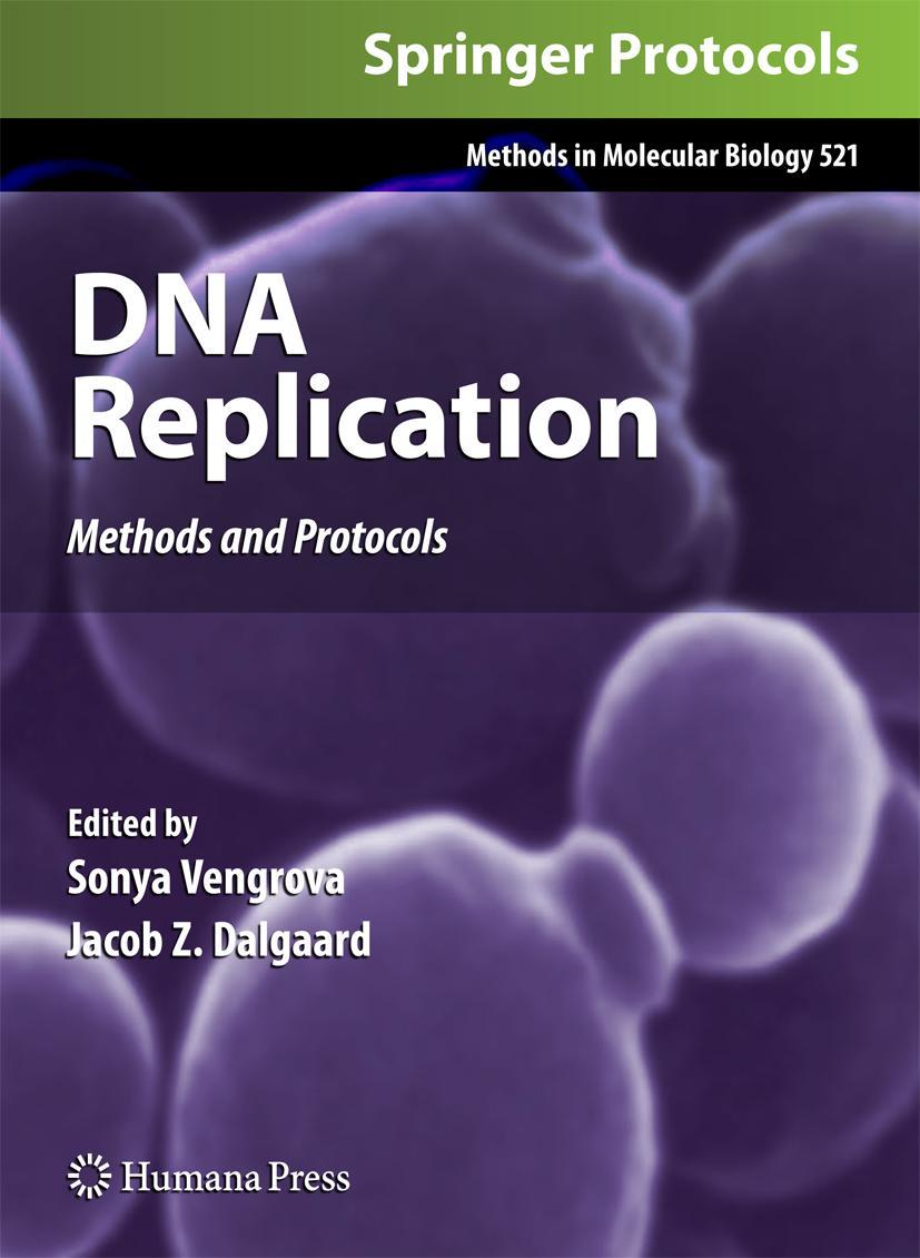 Vorderes Coverbild DNA Replication