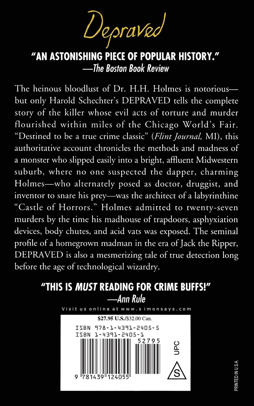 Rückseitencover Depraved