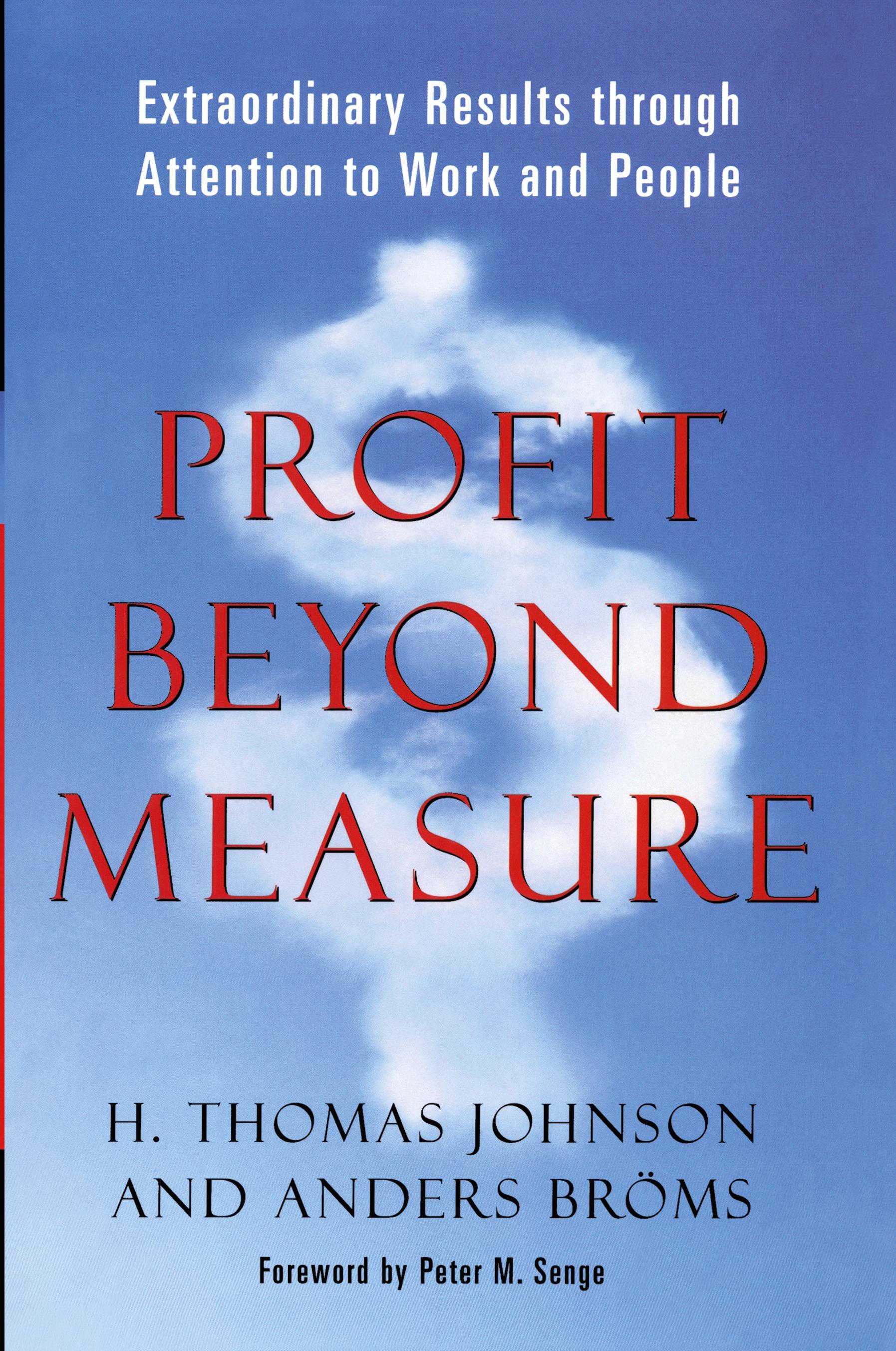 Vorderes Coverbild Profit Beyond Measure