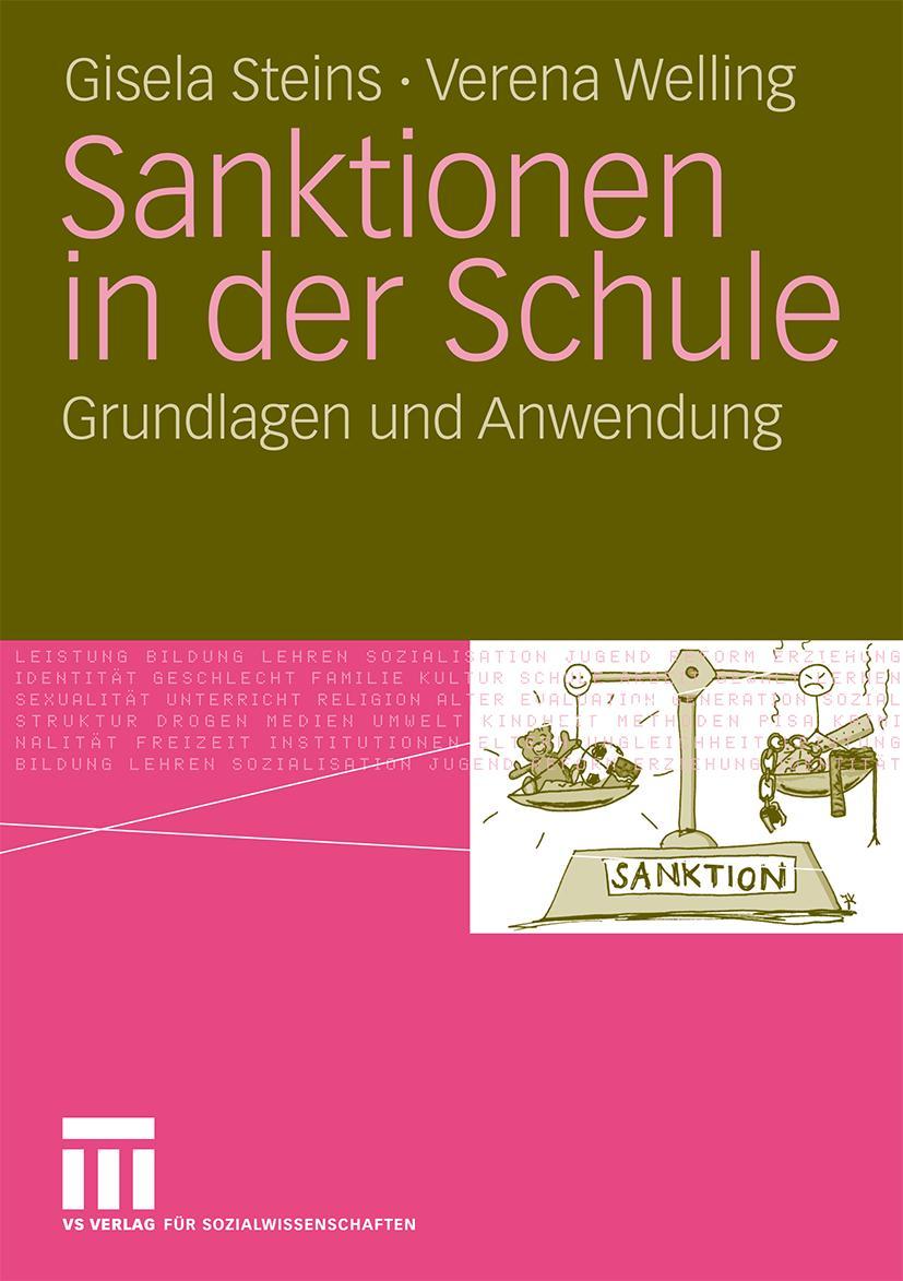 Vorderes Coverbild Sanktionen in der Schule