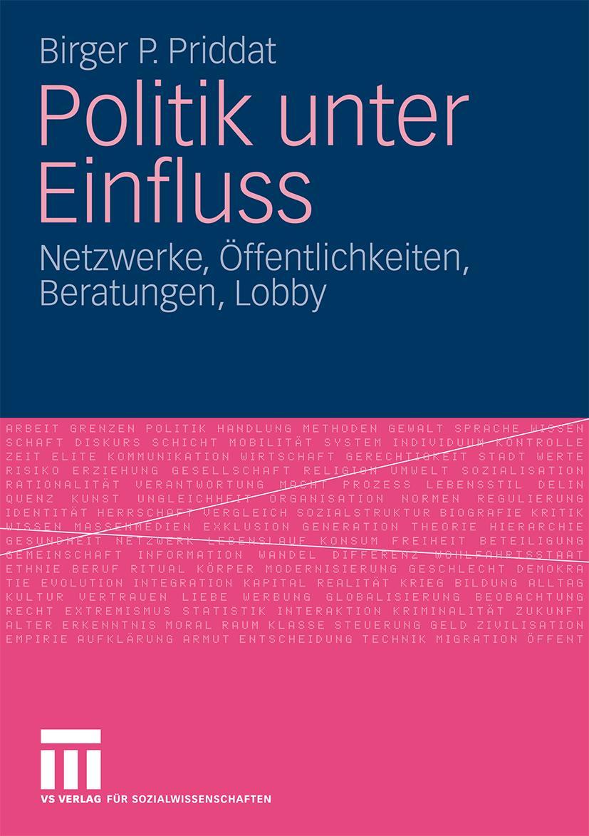 Vorderes Coverbild Politik unter Einfluss