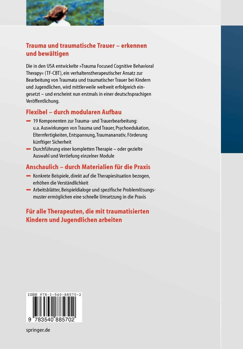 Rückseitencover Traumafokussierte kognitive Verhaltenstherapie bei Kindern und Jugendlichen