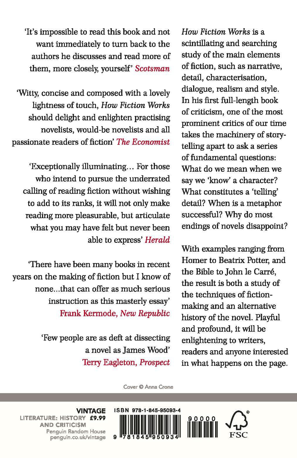 Rückseitencover How Fiction Works