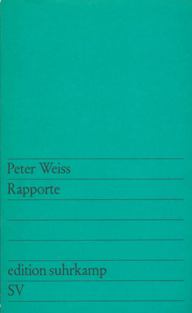 Vorderes Coverbild Rapporte