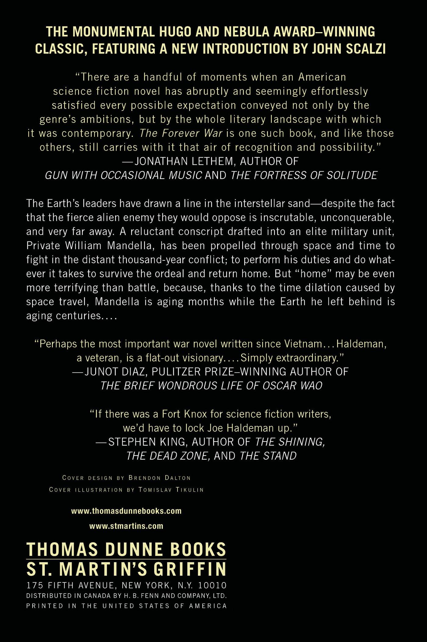 Rückseitencover The Forever War